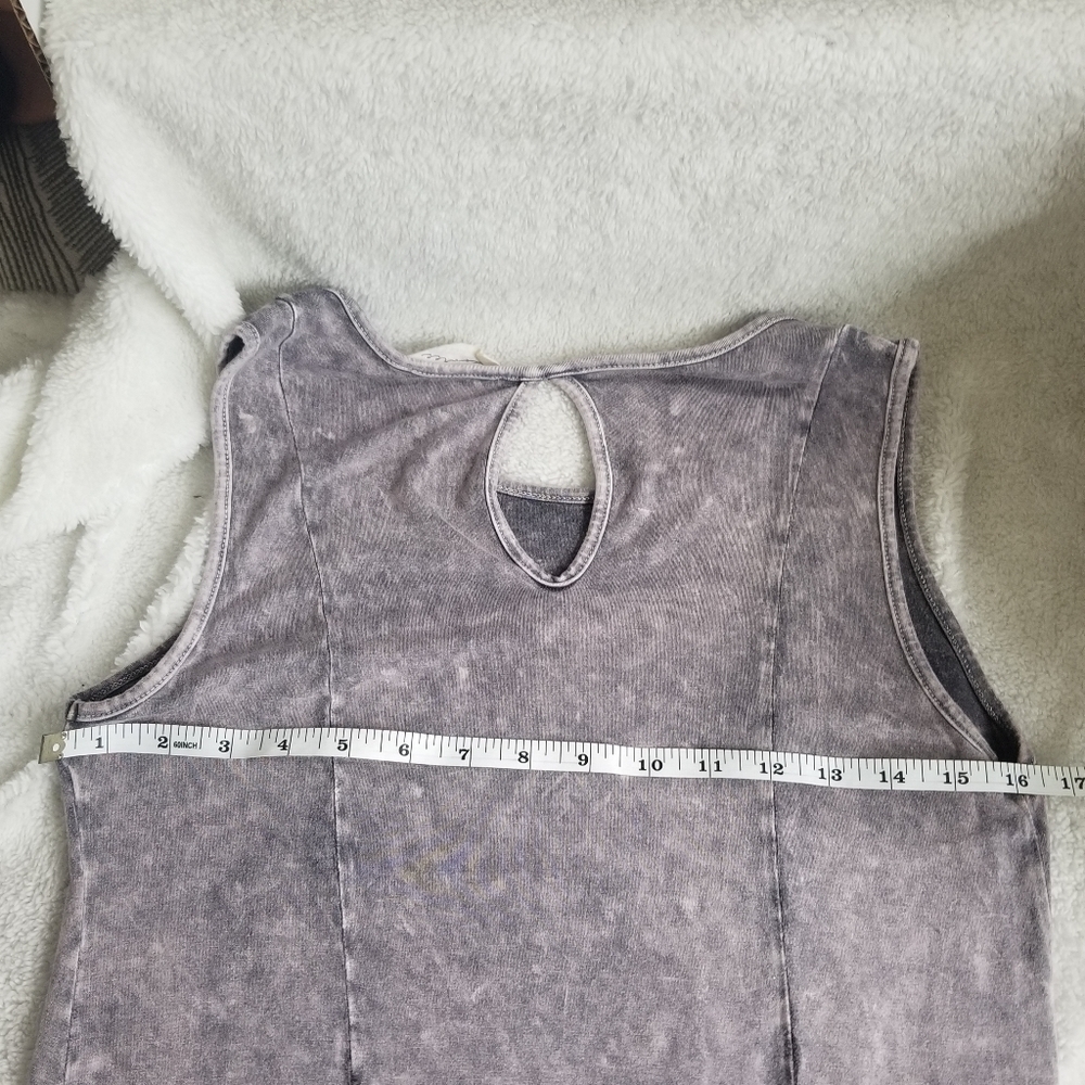 Agree Gray washed Sleeves dress - Picture 7 of 7